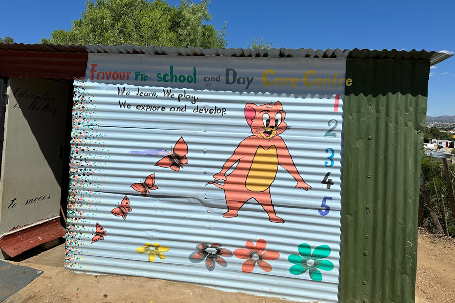 Preschool in Windhoek, Africa