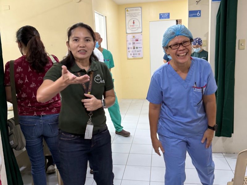 Noordhoff Craniofacial Foundation staff were a delight to visit